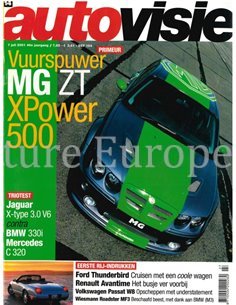 2001 AUTOVISIE MAGAZINE 14 NEDERLANDS