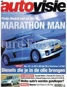 2001 AUTOVISIE MAGAZINE 15 NEDERLANDS