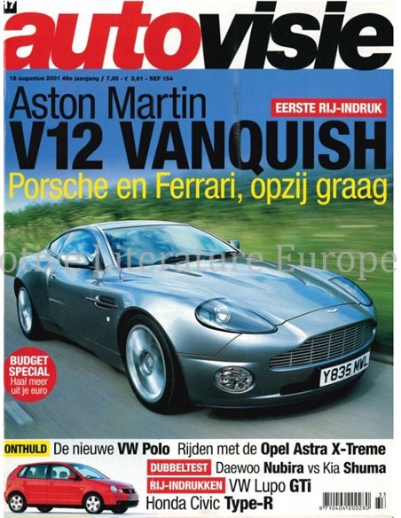 2001 AUTOVISIE MAGAZINE 17 NEDERLANDS