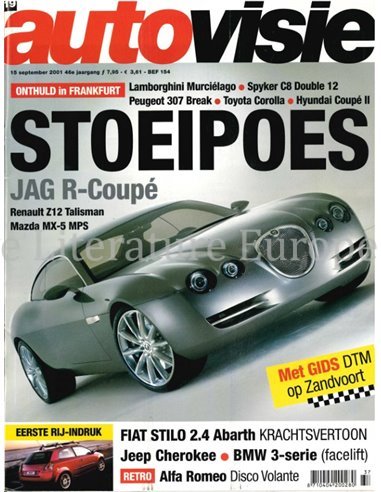 2001 AUTOVISIE MAGAZINE 19 DUTCH