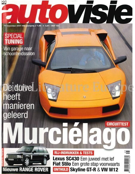 2001 AUTOVISIE MAGAZIN 23 NIEDERLÄNDISCH