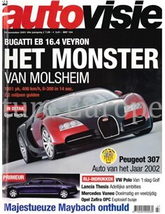2001 AUTOVISIE MAGAZINE 24 DUTCH