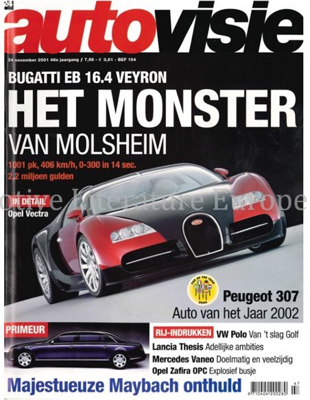 2001 AUTOVISIE MAGAZINE 24 NEDERLANDS
