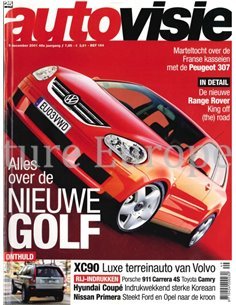 2001 AUTOVISIE MAGAZINE 25 DUTCH