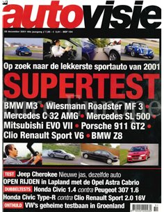 2001 AUTOVISIE MAGAZIN 26 NIEDERLÄNDISCH