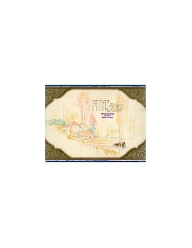 1929 FIAT 509 BROCHURE DUITS