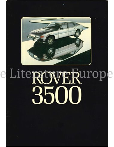 1977 ROVER 3500 BROCHURE NEDERLANDS