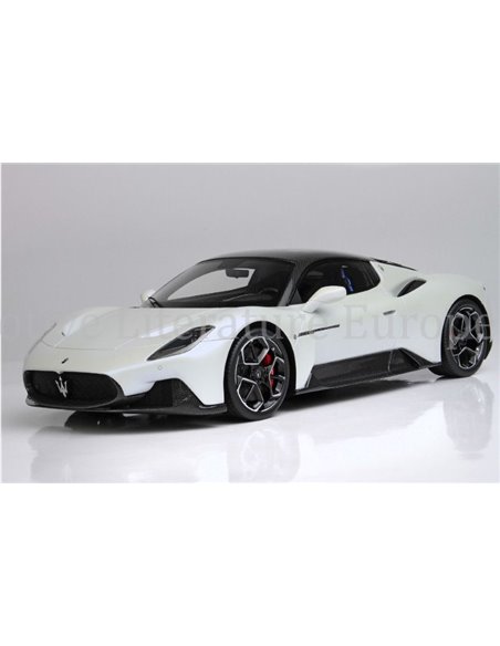 2020 MASERATI MC20 BIANCO AUDACE/CARBON ROOF BBR MODELCAR 1/120