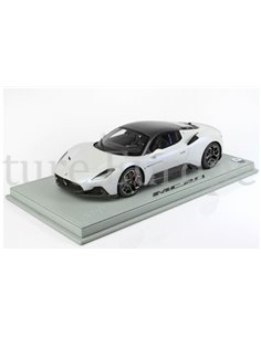 2020 MASERATI MC20 BIANCO AUDACE/CARBON ROOF BBR MODELAUTO 1/120