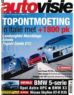 2002 AUTOVISIE MAGAZINE 08 DUTCH