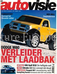 2002 AUTOVISIE MAGAZINE 11 NEDERLANDS