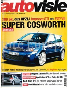2002 AUTOVISIE MAGAZIN 12 NIEDERLÄNDISCH