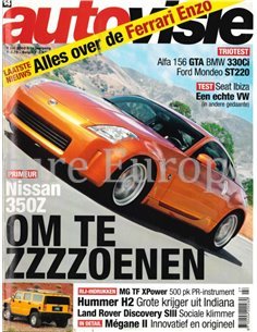 2002 AUTOVISIE MAGAZINE 13 DUTCH