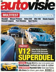 2002 AUTOVISIE MAGAZINE 16 DUTCH
