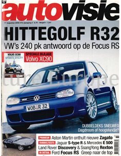 2002 AUTOVISIE MAGAZINE 16 DUTCH