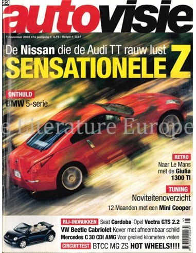 2002 AUTOVISIE MAGAZINE 21 NEDERLANDS