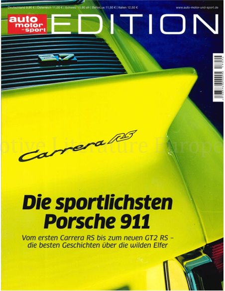 DIE SPORTLICHSTEN PORSCHE 911, AUTO MOTOR UND SPORT EDITION