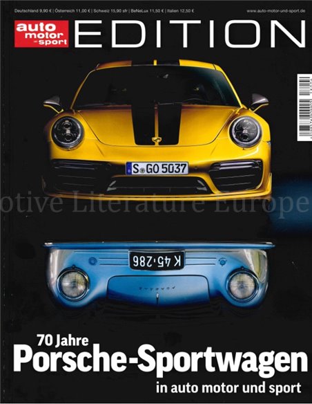 70 JAHRE PORSCHE-SPORTWAGEN IN AUTO MOTOR UND SPORT