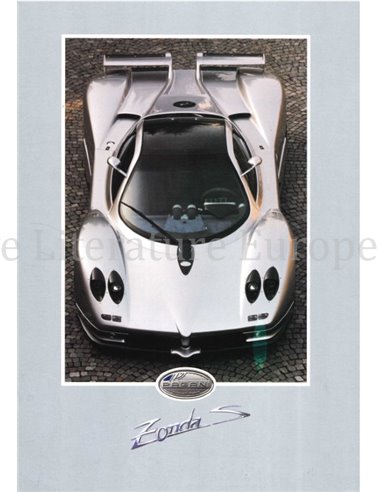 2000 PAGANI ZONDA C12 S PROSPEKT 