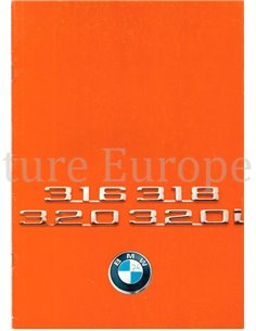 1976 BMW 3 SERIE BROCHURE NEDERLANDS