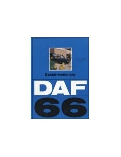1973 DAF 66 BESTEL-STATIONCAR BROCHURE NEDERLANDS