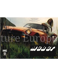 1975 MG MGB GT BROCHURE NEDERLANDS