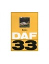 1972 DAF 33 SEDAN BROCHURE NEDERLANDS