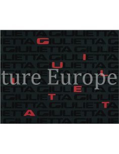 2019 ALFA ROMEO GIULIETTA PROSPEKT DEUTSCH