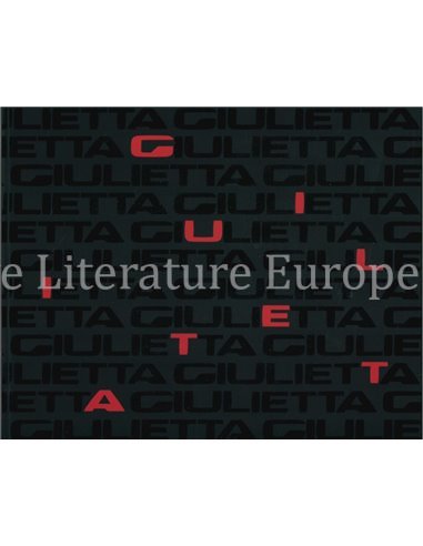 2019 ALFA ROMEO GIULIETTA BROCHURE GERMAN