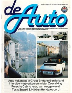 1981 DE AUTO MAGAZIN 08 NIEDERLÄNDISCH