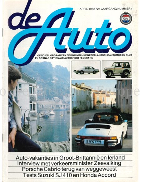 1981 DE AUTO MAGAZIN 08 NIEDERLÄNDISCH