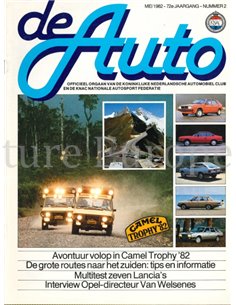 1982 DE AUTO MAGAZIN 02 NIEDERLÄNDISCH