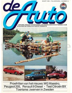 1983 DE AUTO MAGAZINE 12 DUTCH