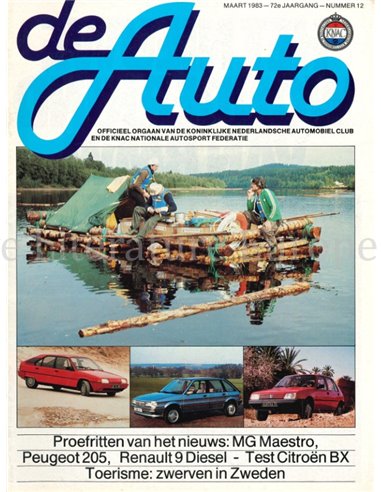 1983 DE AUTO MAGAZINE 12 NEDERLANDS