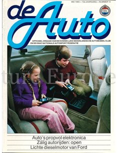 1983 DE AUTO MAGAZIN 14 NIEDERLÄNDISCH
