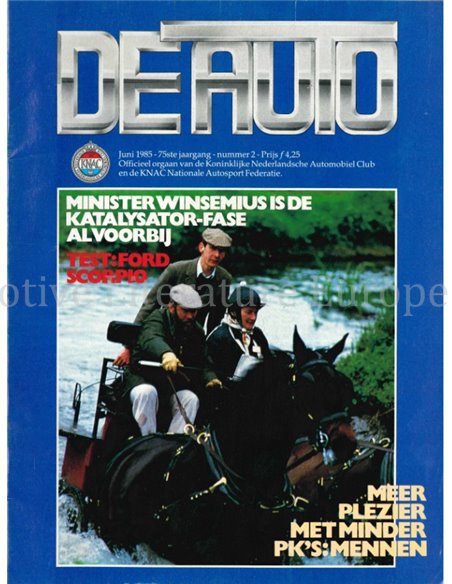 1985 DE AUTO MAGAZINE 02 NEDERLANDS