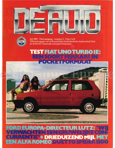 1985 DE AUTO MAGAZIN 03 NIEDERLÄNDISCH