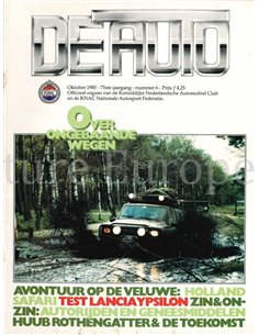 1985 DE AUTO MAGAZINE 06 NEDERLANDS
