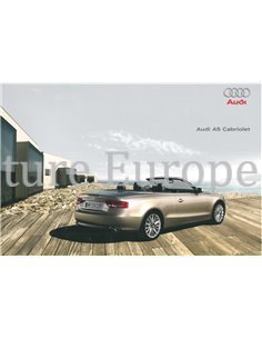 2009 AUDI A5 CONVERTIBLE BROCHURE GERMAN