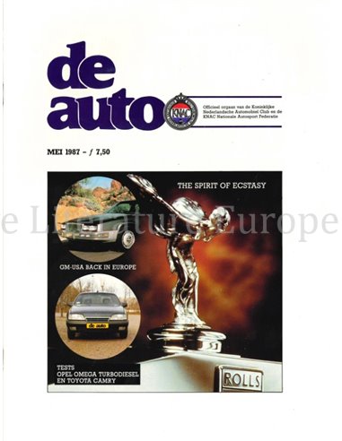 1987 DE AUTO MAGAZINE 05 DUTCH