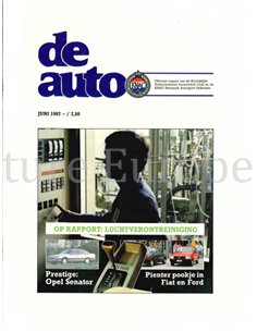 1987 DE AUTO MAGAZIN 06 NIEDERLÄNDISCH
