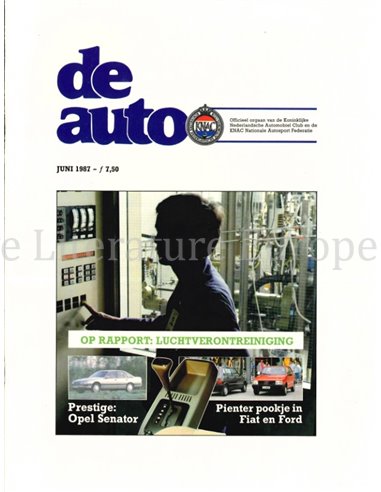 1987 DE AUTO MAGAZINE 06 NEDERLANDS