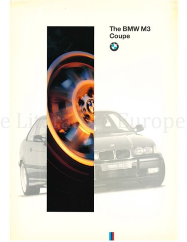 1996 BMW M3 BROCHURE ENGLISH