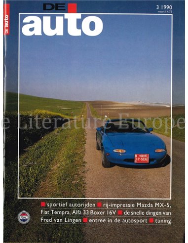 1990 DE AUTO MAGAZINE 03 NEDERLANDS