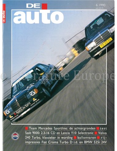 1990 DE AUTO MAGAZIN 06 NIEDERLÄNDISCH
