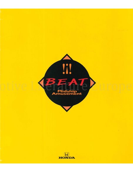 1991 BEAT BROCHURE JAPANESE