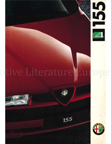 1993 ALFA ROMEO 155 Q4 BROCHURE JAPANESE