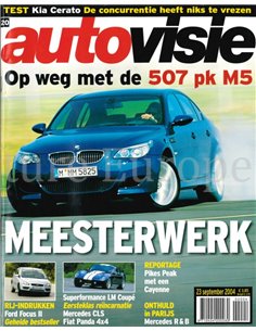 2004 AUTOVISIE MAGAZINE 20 NEDERLANDS
