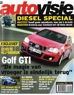 2004 AUTOVISIE MAGAZINE 20 DUTCH