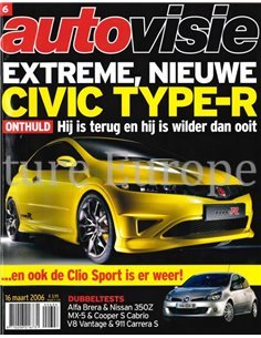 2006 AUTOVISIE MAGAZINE 06 DUTCH